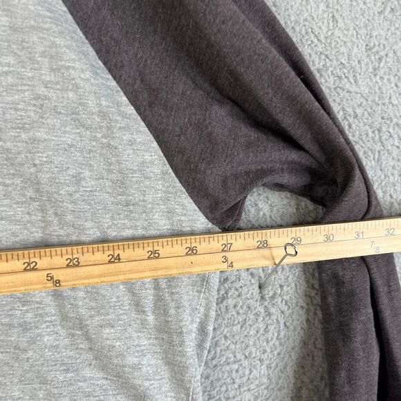 Los Angeles Chargers T-Shirt Mens 2XL Gray Brown Bolts Blue Spellout Long Sleeve - Picture 8 of 8